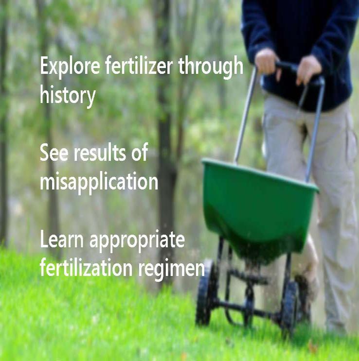 fertilization makes healthy turf that traps excess nutrients, filters