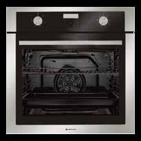 Inbuilt ovens - 8 function electric 76L capacity ovens With Parmco s new 60cm bulilt-in ovens providing a huge 76L usable capacity, you can fit a family size roast or any other large dish.