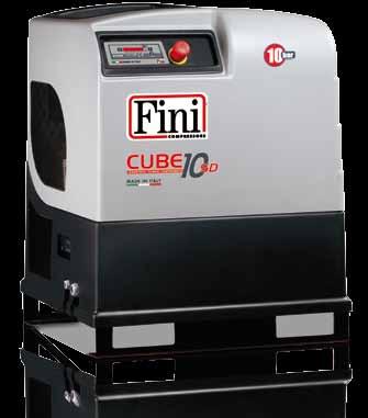 The Cube SD range represents an outstanding machine in the compressed air market also due to the integrated refrigerating dryer which can be host in the