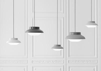 COLLAR COLLECTION 2015 Designed by Sebastian Herkner The Collar collection consists of the organic pendant Collar lamp in two size options.