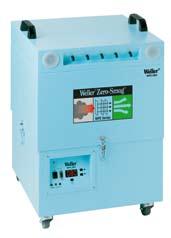 Filter condition warning LED on the unit or remote control via RS 232 and PC (WFE 20D).