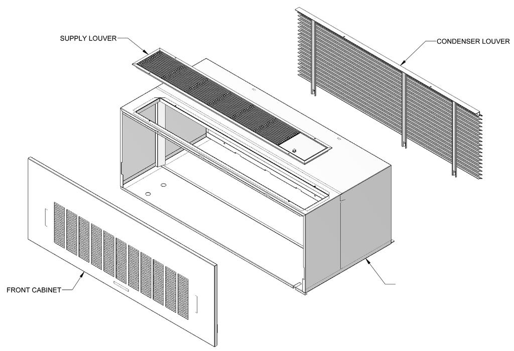 GENERAL PRODUCT INFORMATION Figure 4 R35C R35H Cabinet And Wall