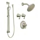 showerhead / 273* ExactTemp 3/4" Thermostatic Thermostatic shower control with adjustable volume 3/4" volume