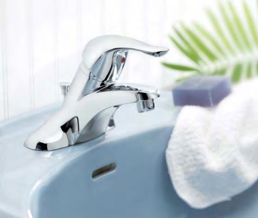 Bath & Shower Chateau Chateau lever single-handle lavatory faucet with lift rod / L4621 Chrome (Use CH suffix for