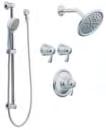 Features & Reference 90 Degree at-a-glance Single-handle Single-handle vessel Widespread Roman tub Roman tub with built-in diverter ExactTemp 3/4" Thermostatic rainshower showerhead, hand shower