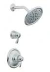 Bath & Shower ExactTemp 3/4" Thermostatic Thermostatic shower control with adjustable volume 3/4" volume control valve trim Valve trim only / TL3410* With rainshower showerhead / TL3400* With