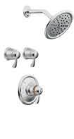 Volume Control Valves / TS3600* (1) Hand Shower with Slide Bar / 3669EP (1) Drop Ell / A725 CHOOSE YOUR FINISH To order, combine the model number with one of these finish