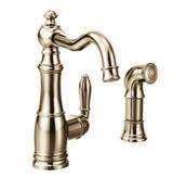 Single-Handle Faucet with side spray / S72101 EXCEPTIONAL FAUCETS ARE ONLY THE BEGINNING.