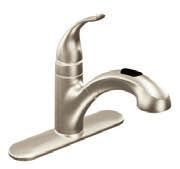 Single-Handle Pullout Faucet / 67315 CHOOSE YOUR FINISH To order, combine the model number