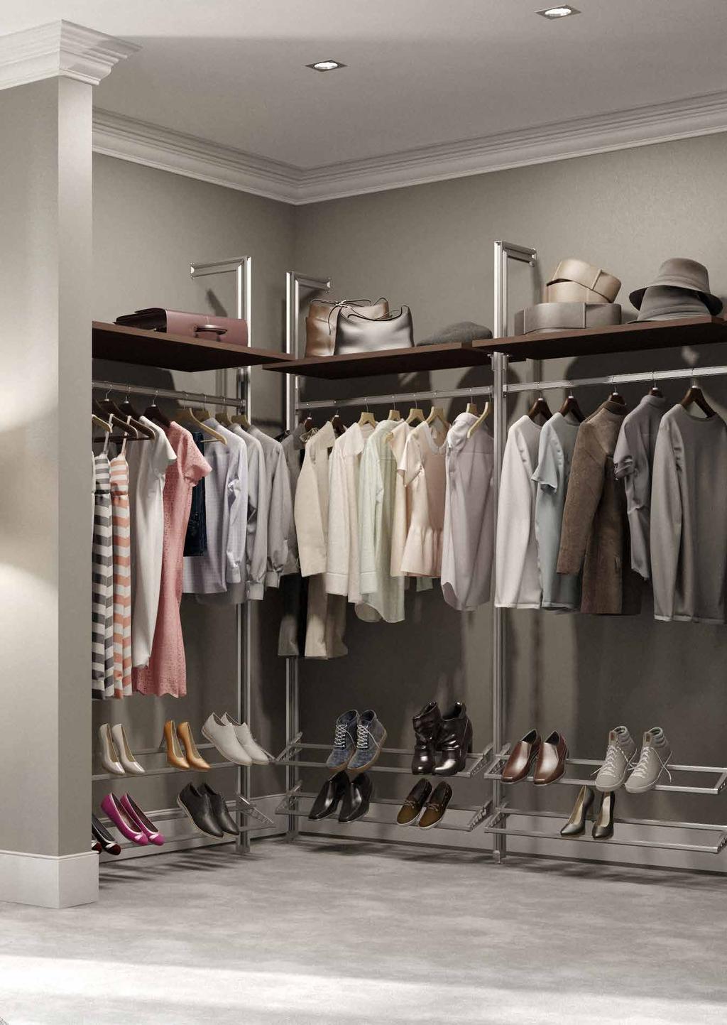 Modular STORAGE / INTERIOR Don t be restricted by fixed wardrobe interiors that can t adapt to your lifestyle.