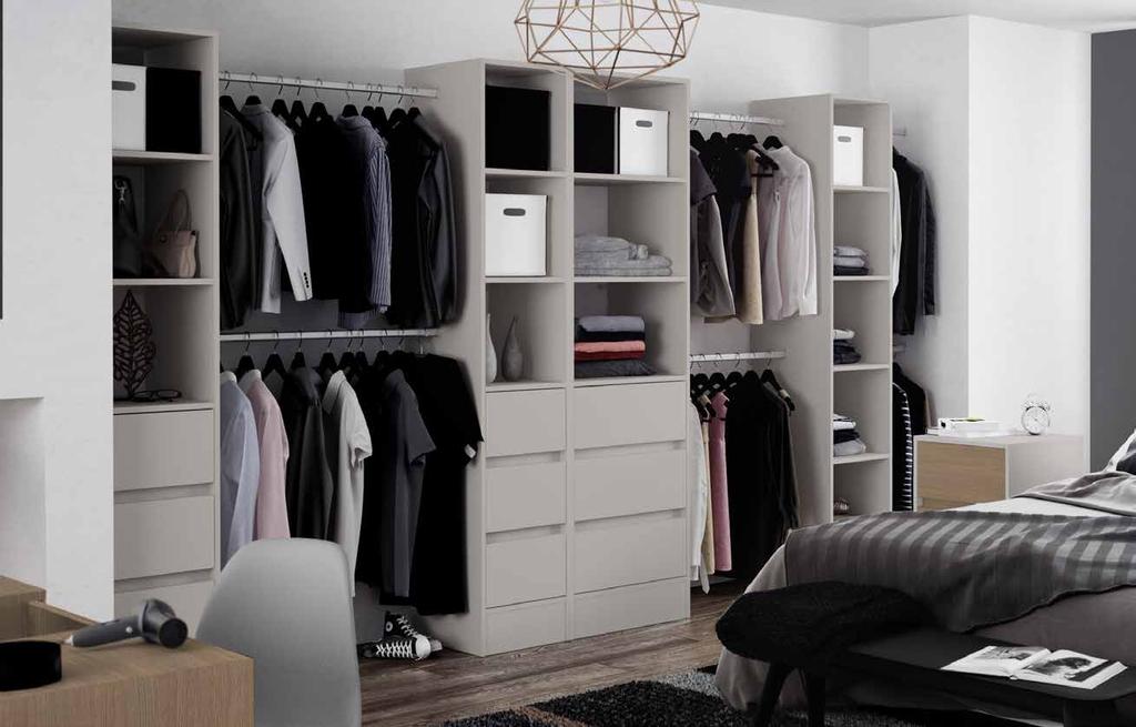 .. The Standard storage range offers plenty of solutions for your belongings.