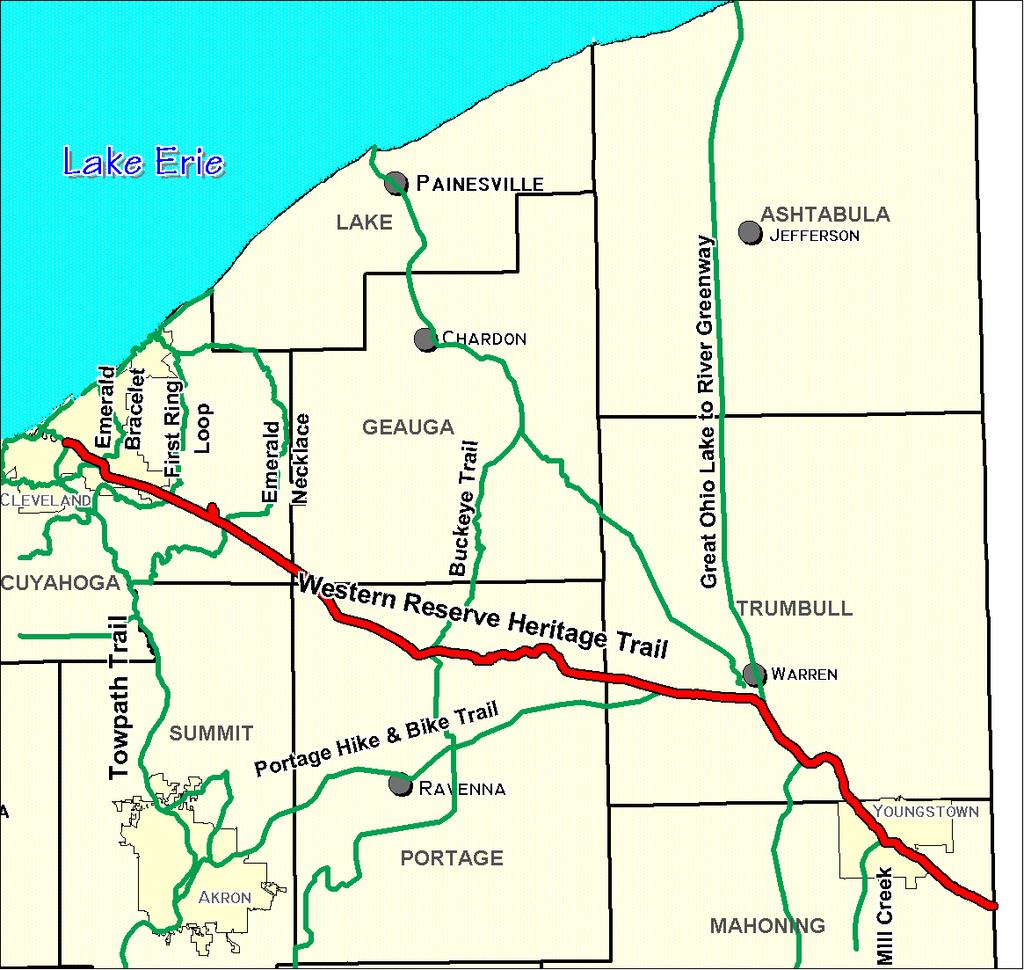 Portage County is positioned well with Regional Trails Western Reserve
