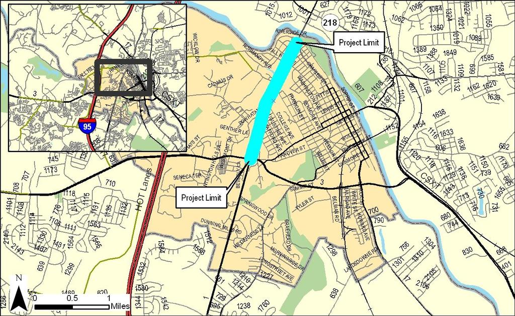 Regional Needs Plan Projects US Route 1 Road Improvements (Fredericksburg) Project Name: US Route 1 Road Improvements Preliminary Engineering Cost: $1,115,407 Route Number: US-1 Right-of-Way Cost: