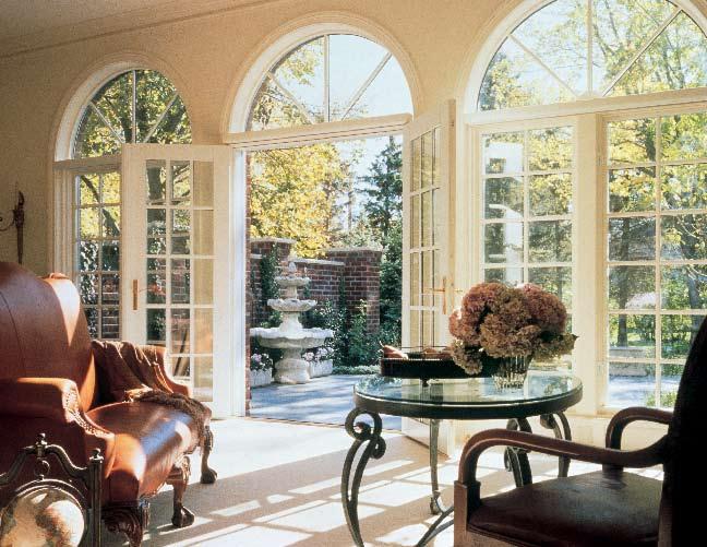 A swinging patio door makes a grand entrance, and can truly set your home apart from