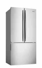 separate temperature controls for fridge & freezer fridge features FreshLogic deodoriser adjustable spillsafe glass shelves 3 3 3 wire bottle rack easy glide (telescopic) crispers 2 2 2 separated
