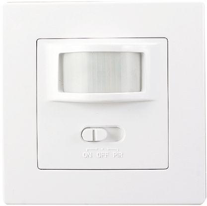 Permanently OFF PIR = PIR Control Fits standard 25mm back box This product uses an Infra-Red heat detector.