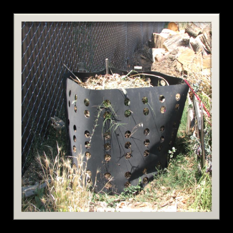 Placing your compost bin Must have contact with soil Do NOT place on concrete Do not place against structures