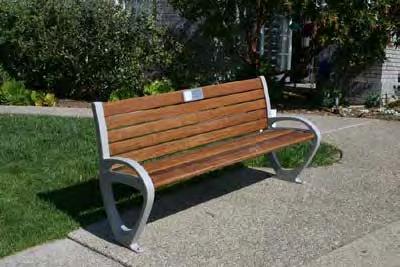 Benches with City