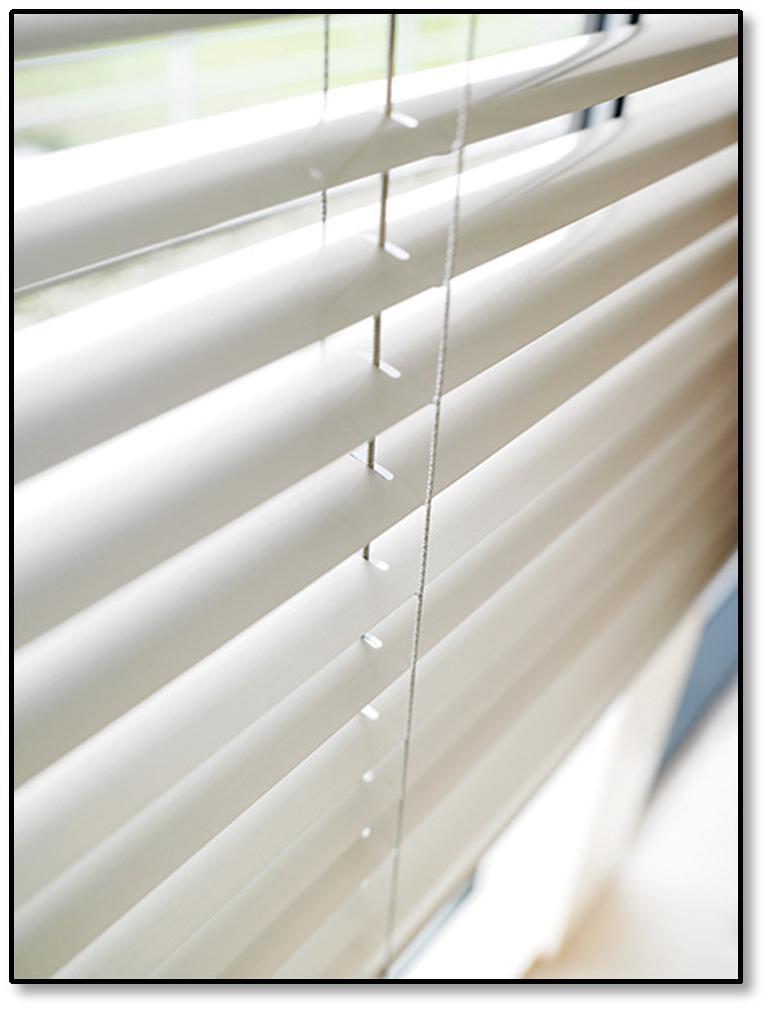 ALUMINUM HORIZONTAL BLINDS INTRODUCTION Possibly the original Horizontal Blind, Aluminum Blinds have been around for decades.