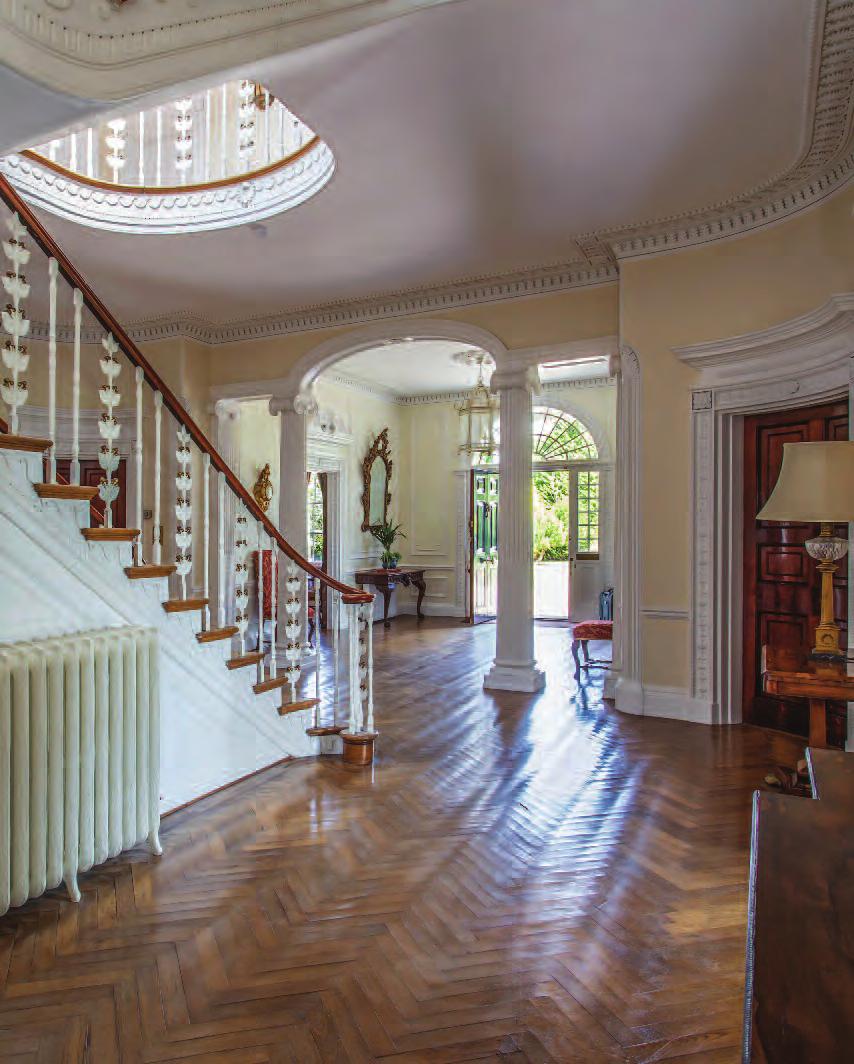 The property is understood to date from 1820, designed by John Biagio Rebecca for a Brighton merchant called Robert Podmore.