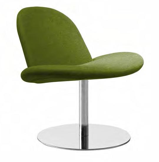 ORLANDO ORLANDO / WOODEN LEGS CASUAL AND HAPPY ORLANDO IS A MODERN SWIVEL CHAIR IN A SIMPLE,