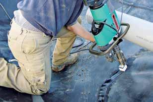 Enviroliner The processes that have been approved for field seaming and repairing are