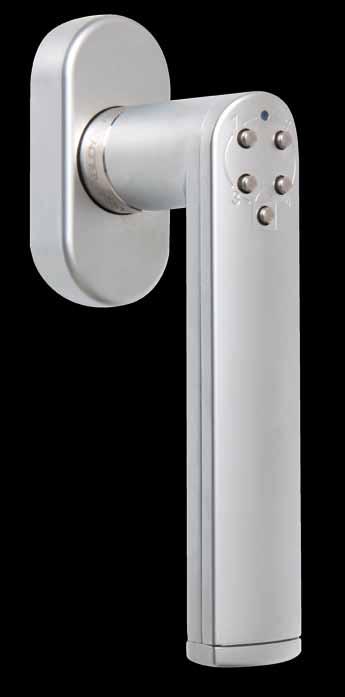 Window This model is the Code Handle solution for patio doors and windows. Integrated 7 mm-square spindle, compatible with most existing patio doors and windows.