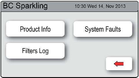 can find your product serial number, check system fault messages or view the event logs of