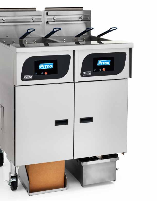 FRYERS PITCO HAS MORE ENERGY STAR QUALIFIED FRYERS THAN ANY OTHER BRAND 10 YEAR FRY POT WARRANTY AVAILABLE WITH SmartOIL SENSOR Know precisely
