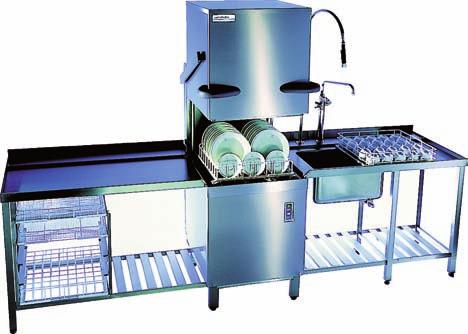 WAREWASHING PASS THROUGH DISHWASHERS 64 500 SERIES PASS THROUGH DISHWASHERS Designed and built by Winterhalter, this series of machines offers a high level of specification and incorporates