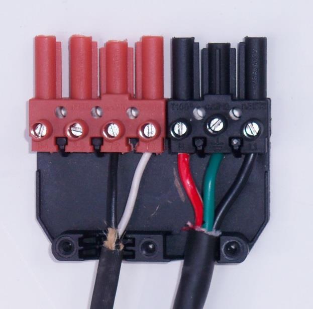 Wiring the plug: The burner requires 220 to 240 volts power input.