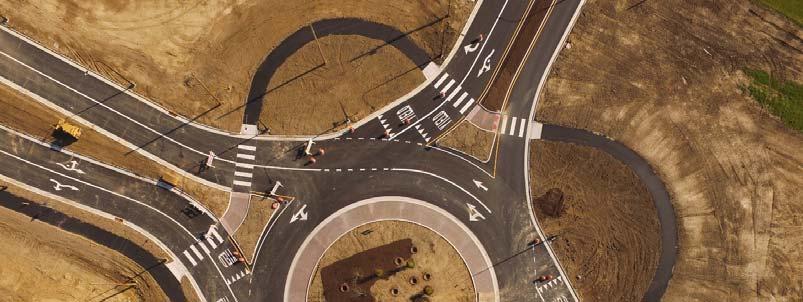 CONSTRUCTION Utility delays in 2016 delayed roundabout construction by two