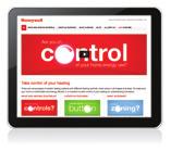 Check out these full range of Honeywell Heating Controls Scan me for more