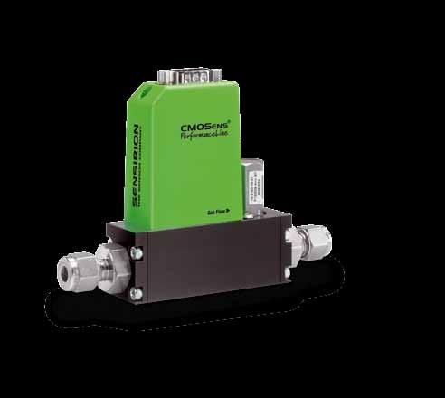 Sensor Solutions for Gas Flow Our sensor solutions for gases provide fast and reliable measurement and control of flows.