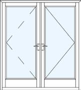Swing Patio Door Configurations 1 Panel 2 Panel Minimum/Maximum Sizes IN-SWING DOOR 1 Panel Min 2 0 6 0 Max 3 0 8 0 2 Panel Min 5 0 6 0 Max 6 0 8 0 3 Panel Min 7 6 6 0 Max 9 0 8 0 4 Panel Min 10 0 6