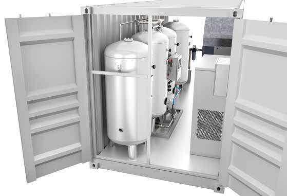 Oxygen solutions Pneumatech offers packaged solutions for on-site oxygen generation, which guarantee peace-of-mind and quick returns compared to traditional oxygen supply.