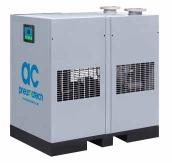 AC 650-2100 - Large cycling refrigeration dryers (including VSD solutions) Features & Benefits Premium energy efficiency Energy-saving & flow control: adapt energy consumption to the real load