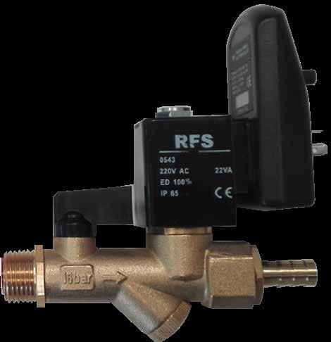 TD - Timer Drain Features & Benefits Guaranteed reliability Robust solenoid, made in Europe Integrated Y-filter to prevent dirt from entering the valve Large cross-section openings Endless