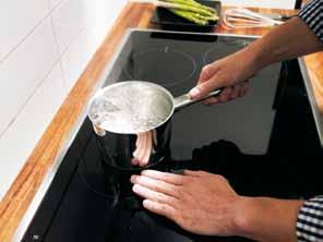 They also feature EasyTouch controls with residual heat indication and have a flat surface for easy cleaning and a spillage area for 0.6 litres.