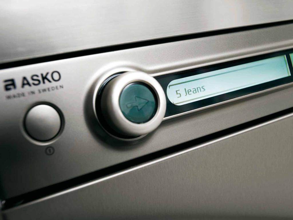 Tumble Dryers ASKO s tumble dryers are designed to match