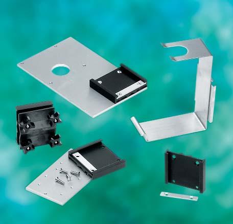 CONCHA System Accessories Active Humidification A complete range of mounting brackets allows the CONCHATHERM heater to be mounted for easy use in many clinical applications. Sold individually.
