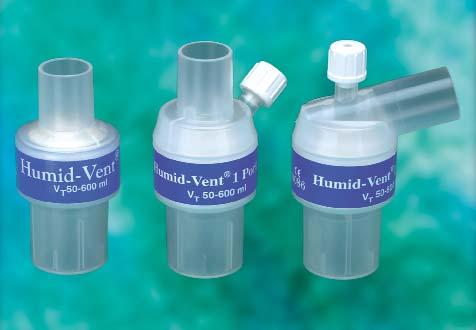 The Gibeck Humid-Vent Filters and Heat and Moisture Exchangers, offer a wide range of performance capabilities and configuration options to meet the unique needs of anesthesia, intensive care,
