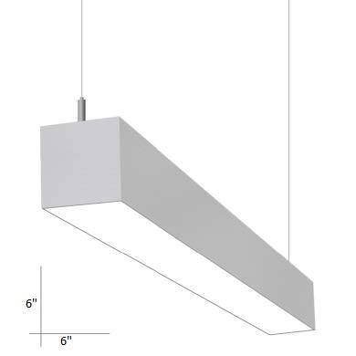 Type: Quantity: FIXTURE PECIFICATION The specification grade Continuum 66 LED uspension Architectural Linear Luminaire delivers continuous clean lines and clear light to commercial, hospitality and