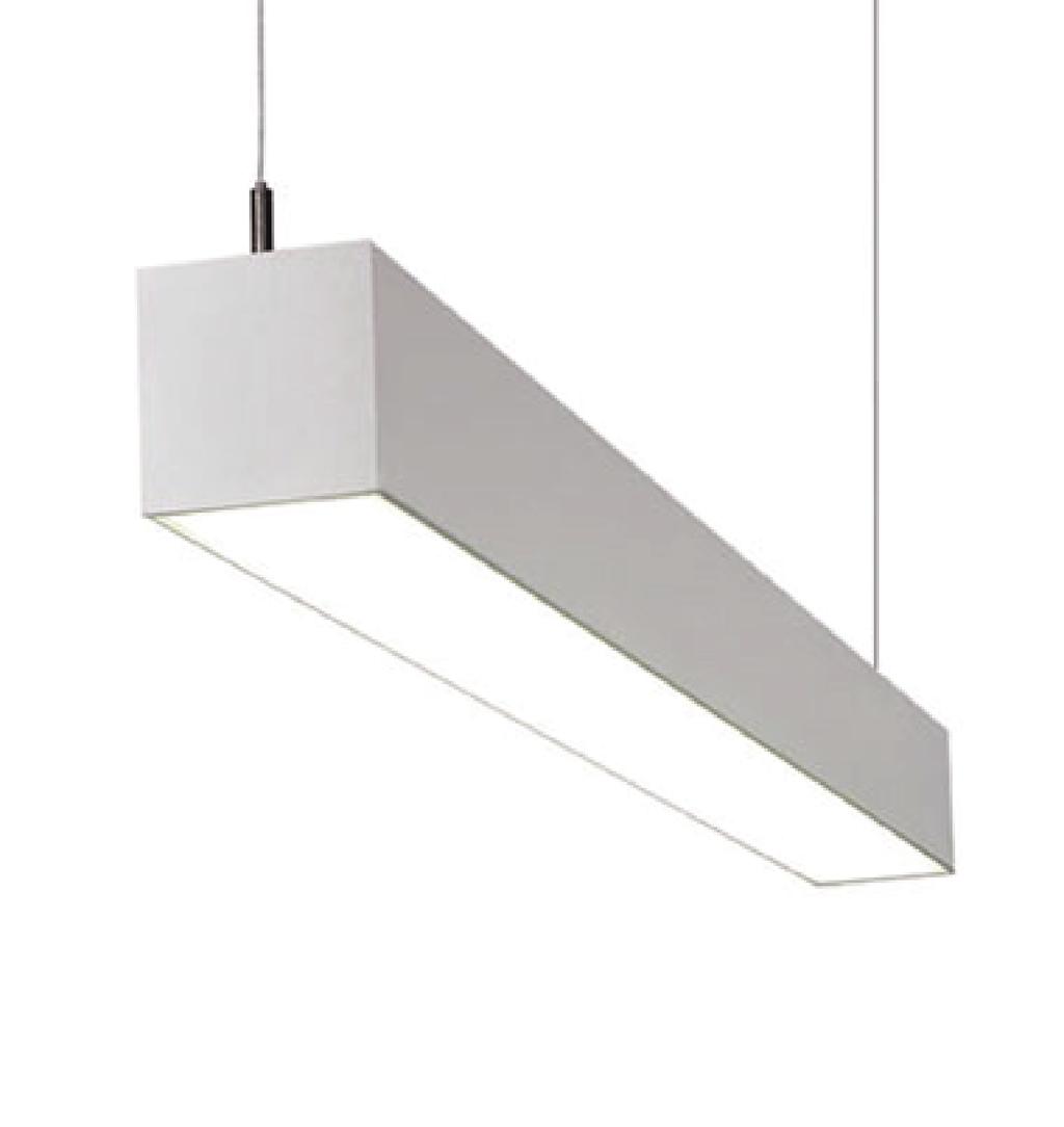 Type: Quantity: FIXTURE SPECIFICATIONS The specification grade Continuum 44 LED Suspension Architectural Linear Luminaire delivers continuous clean lines and clear light to commercial, hospitality