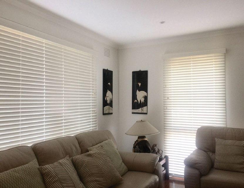 TIMBER VENETIANS Timberline A cost effective option while providing an elegant look to your home made from regrown Macore timber.