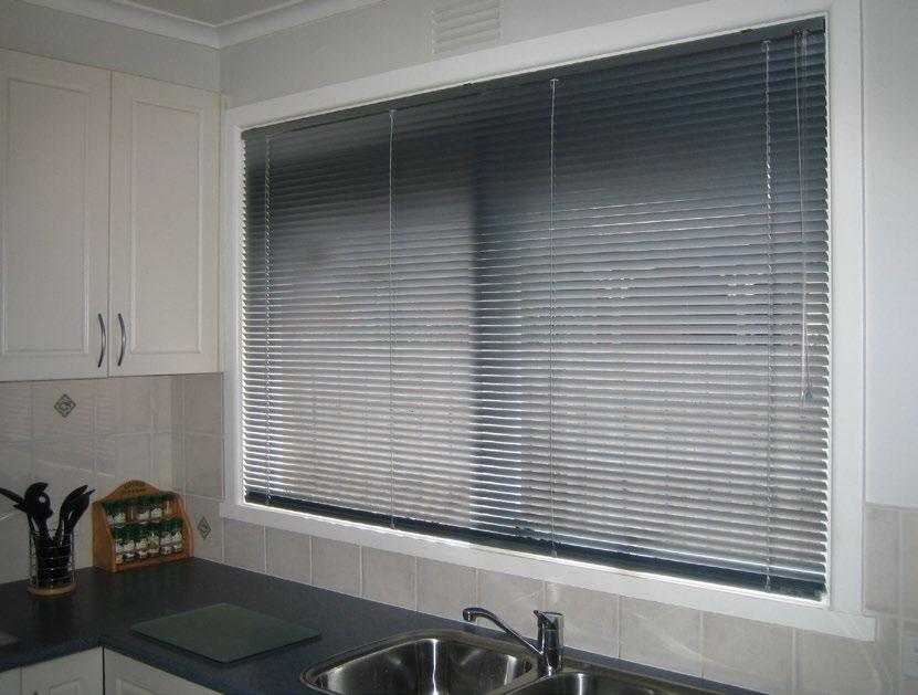ALUMINIUM VENETIANS Aluminium venetians are still one of the most popular window coverings available.