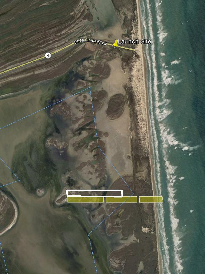 Newly Proposed 14.625 acres of mitigation land As previously committed, SpaceX will conduct an assessment of the donated properties.