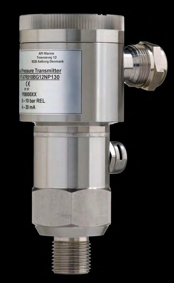 UNIVERSAL PRESSURE TRANSMITTER - UPT TM Detection and measurement of pressure in tanks and pipeline installations Level measurement (hydrostatic