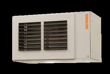 Air distribution VRA heaters are fitted with high efficiency axial fans and discharge warm air through an outlet grille complete with adjustable