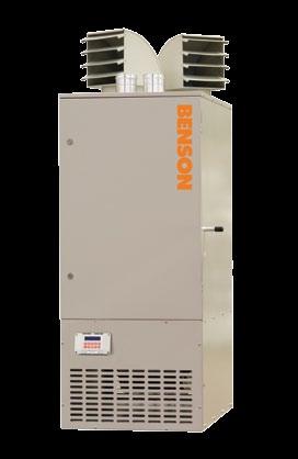 BENSON High efficiency cabinet heaters PV... High Efficiency Cabinet Heaters... Suitable for free blowing applications PVN models are supplied complete with adjustable discharge nozzles.